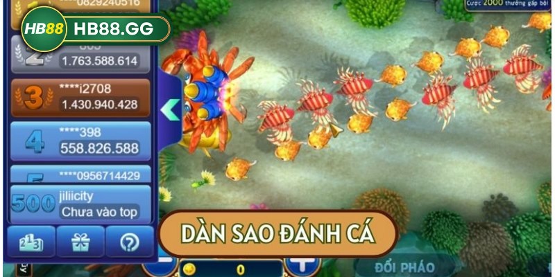 Vận dụng linh hoạt các chiến thuật bắn cá online tại nhà cái HB88