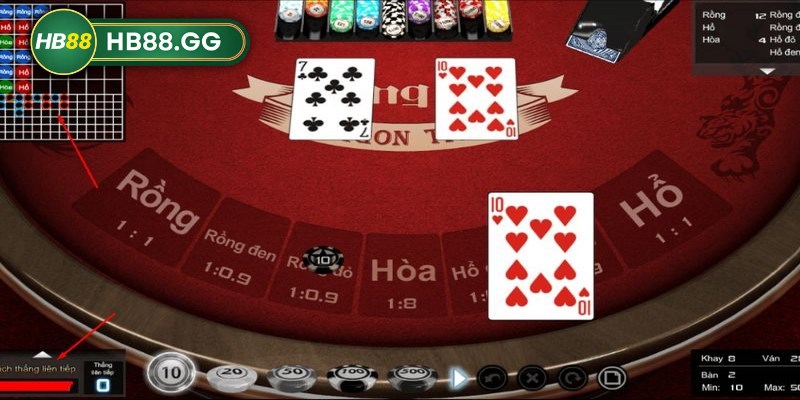 Cách chơi Rồng Hổ HB88 đơn giản cho người mới 