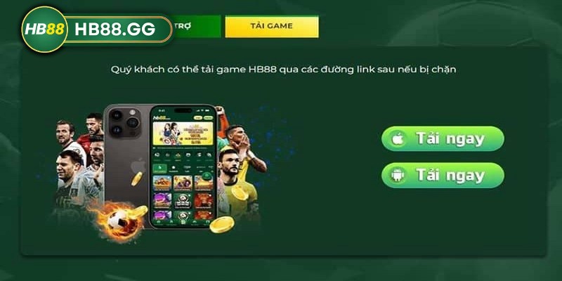 Tải App HB88 đơn giản cho hệ điều hành IOS nhanh gọn với 5 bước