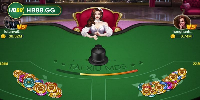 Tài xỉu MD5 HB88 đã được đánh giá cao từ cộng đồng người chơi cá cược